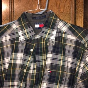 Tommy Hilfiger vintage plaid shirt
